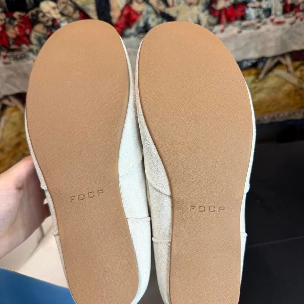 Unbranded Men's Cream and White Boots